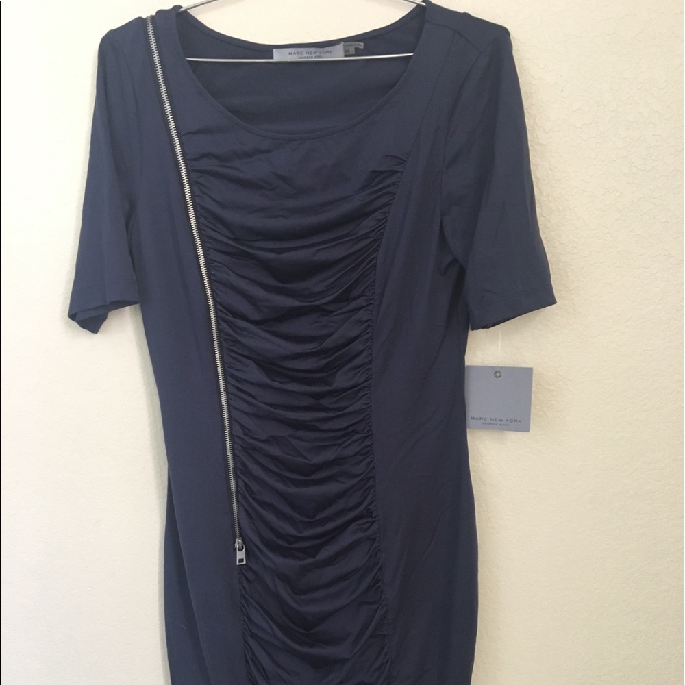 NWT Andrew Marc, Marc New York navy dress